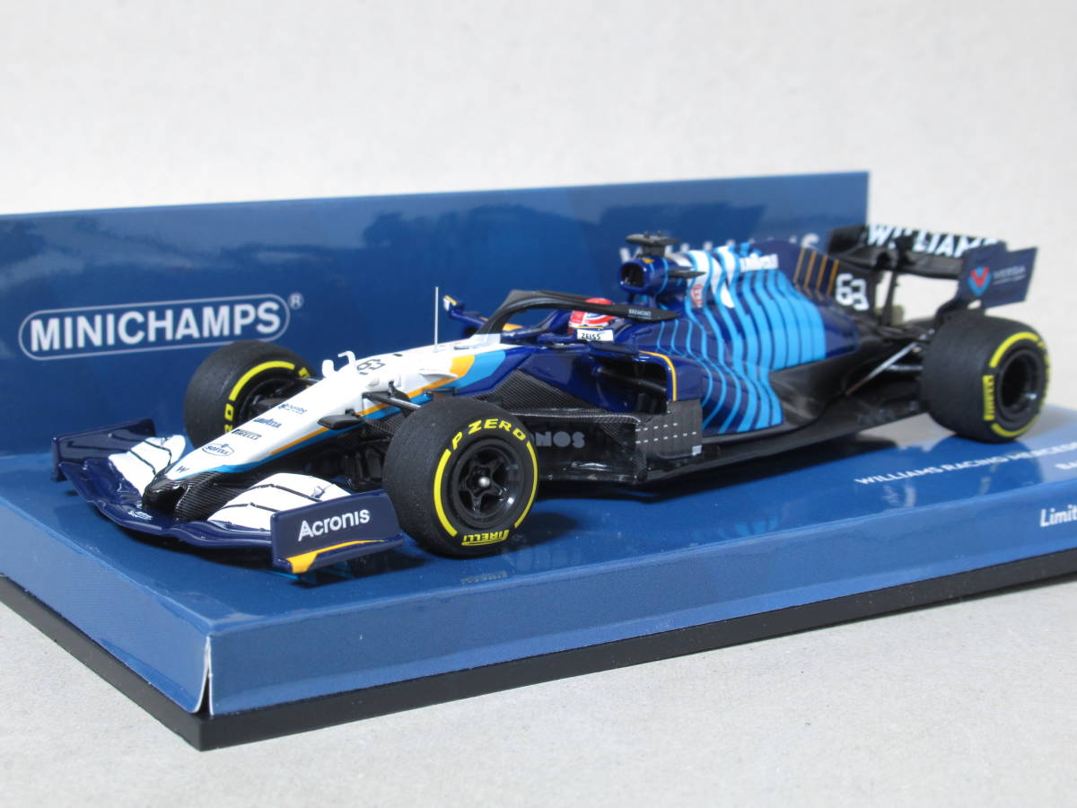 1/43 ウィリアムズレーシングメルセデス FW43B G.ラッセル バーレーンGP 2021拍卖