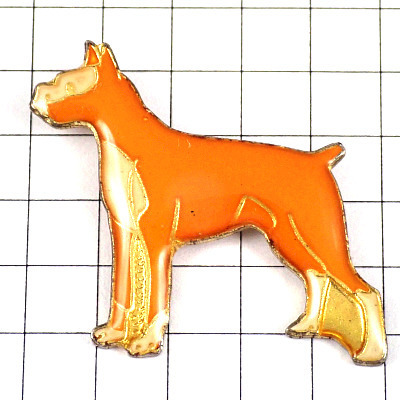 ピンバッジ・ボクサー犬◆フランス限定ピンズ◆レアなヴィンテージものピンバッチ拍卖