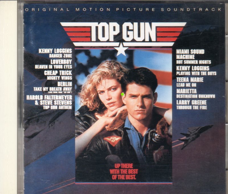 2国内盤 TOP GUN ORIGINAL MOTION PICTURE SOUNDTRACK 映画 トップガン サウンドトラック トム クルーズ テーマdanger zone kenny loggins 拍卖
