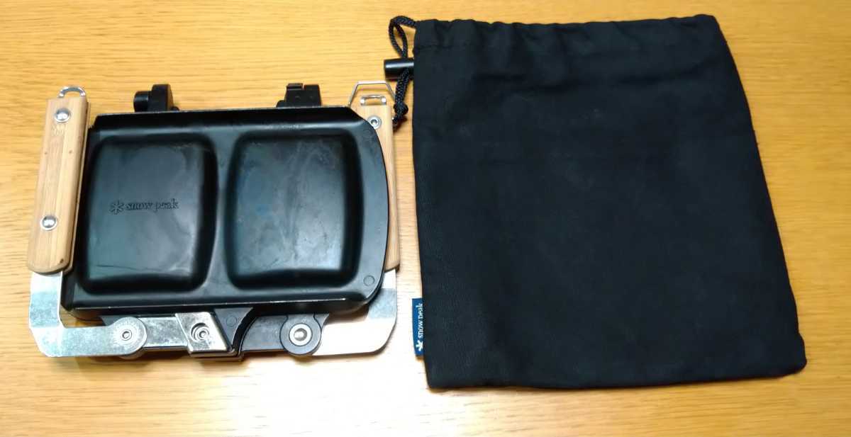 snow peak スノーピーク トラメジーノ ホットサンドクッカー ブラック ポイントギフト 雪峰祭 雪峰拍卖