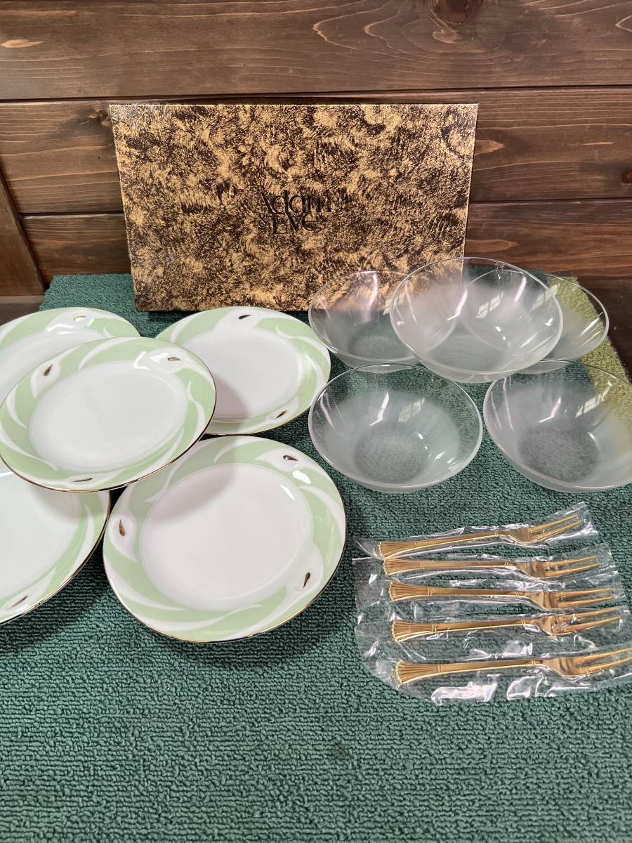 ☆アダム&イブ Adam &Eve デザートセットピック付き 未使用・保管品☆ ☆拍卖