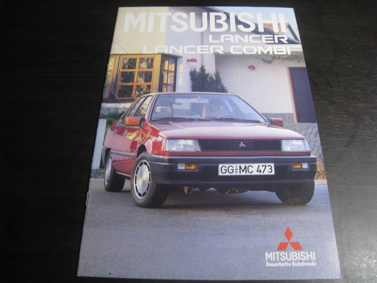 ★海外カタログ独語 三菱 ランサー・ランサーワゴン 12343拍卖