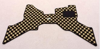 Kei-Zone 慶虎フロアマット スズキ キャリイトラック DA63T センターコンソール無し (チェックグレー)拍卖