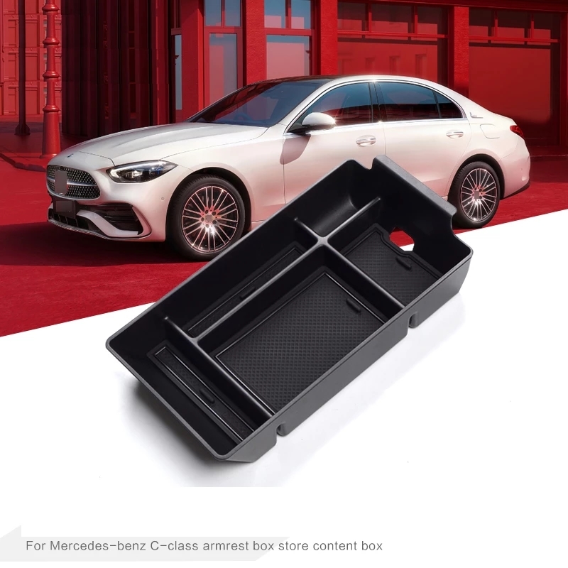 メルセデスベンツCクラスW206C200C220 C260C30022+用収納ボックス付きカーセンターアームレスト拍卖
