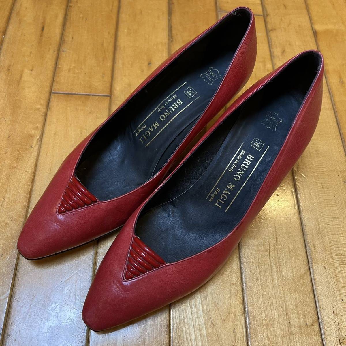BRUNO MAGLI ハイヒール 赤拍卖
