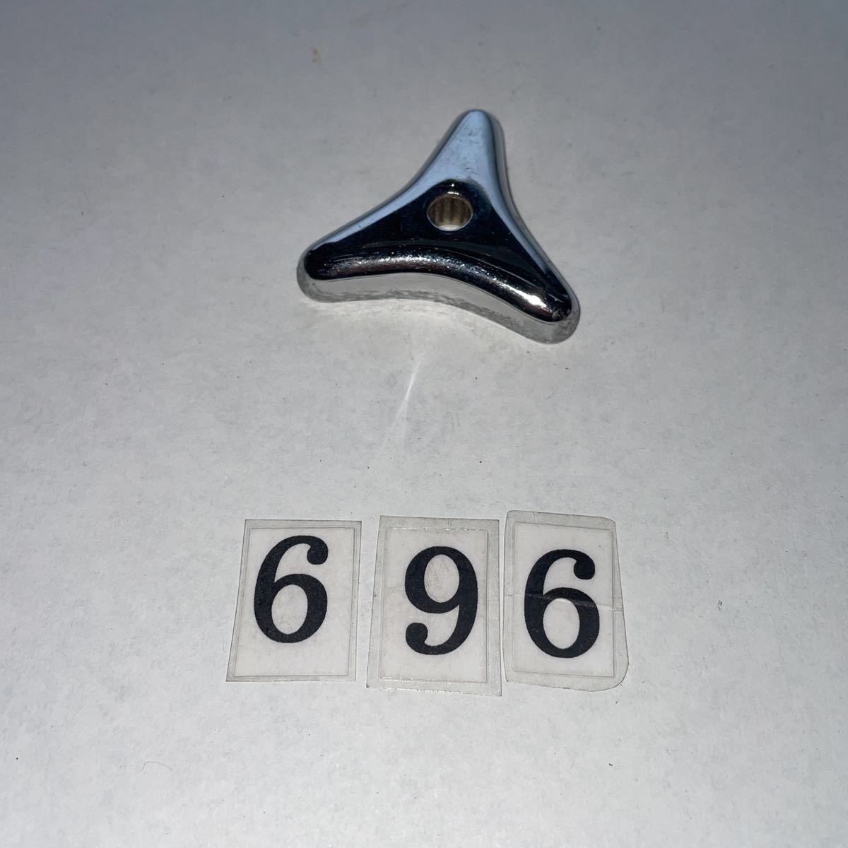 NO.696 水栓金具 水栓パーツ 三角ハンドル拍卖