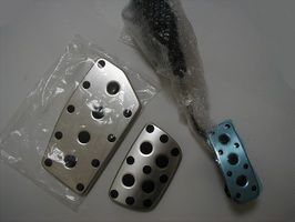 レクサス純正 アルミフットレスト&アルミペダルセット レクサスCT 10系前期・中期拍卖