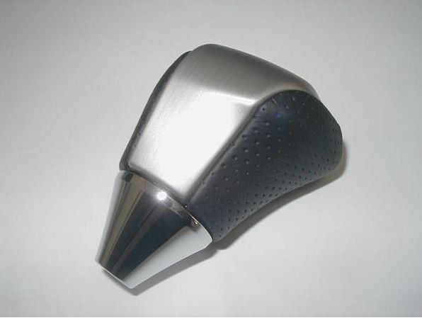 レクサス純正 本革シフトノブ (パーフォレーションレザー&アルミヘアライン) アルファード 30系拍卖