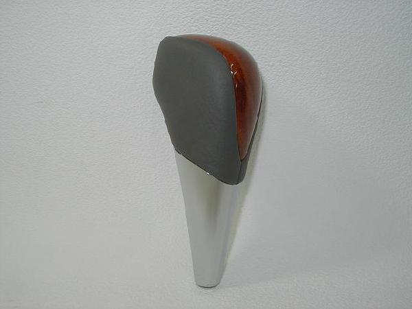 トヨタ純正 茶木目V字カット&本革シフトノブ カムリ 40系拍卖