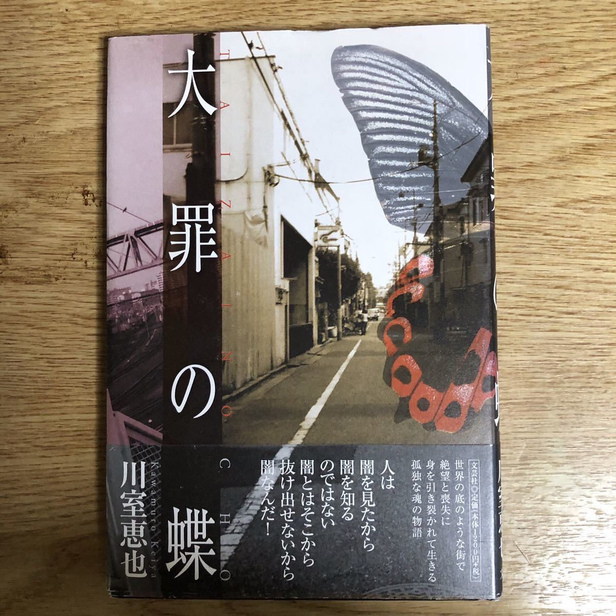 ◎川室恵也《大罪の蝶》◎文芸社 初版 (帯・単行本) ◎拍卖