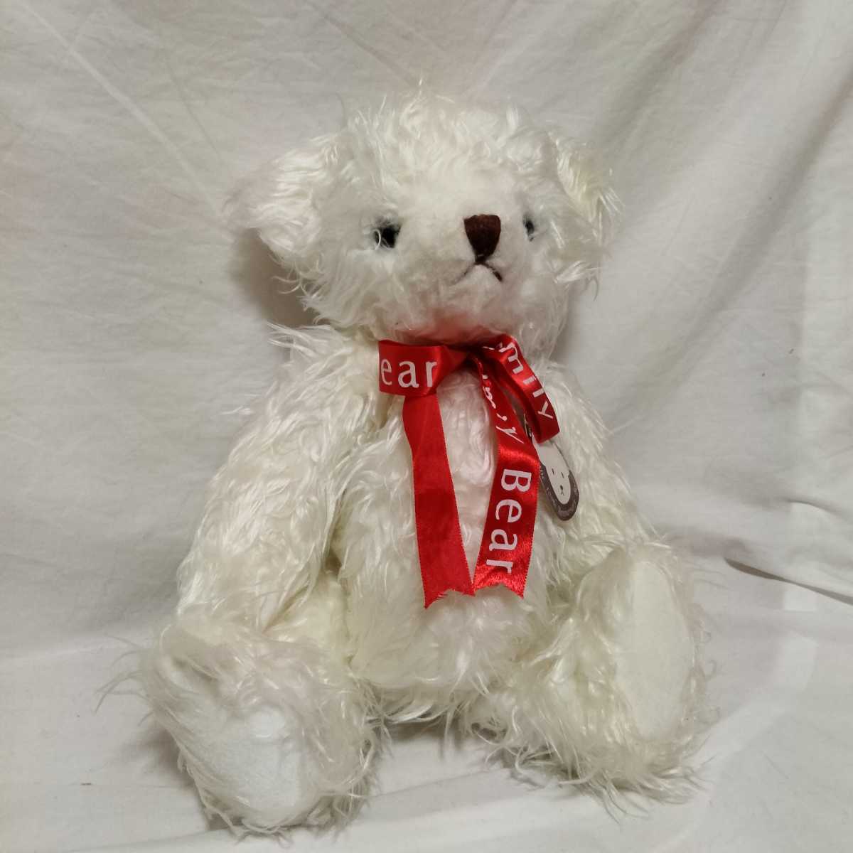 フクヤ the 100th anniversary bear ぬいぐるみ 白熊 くま 27cm 220926拍卖