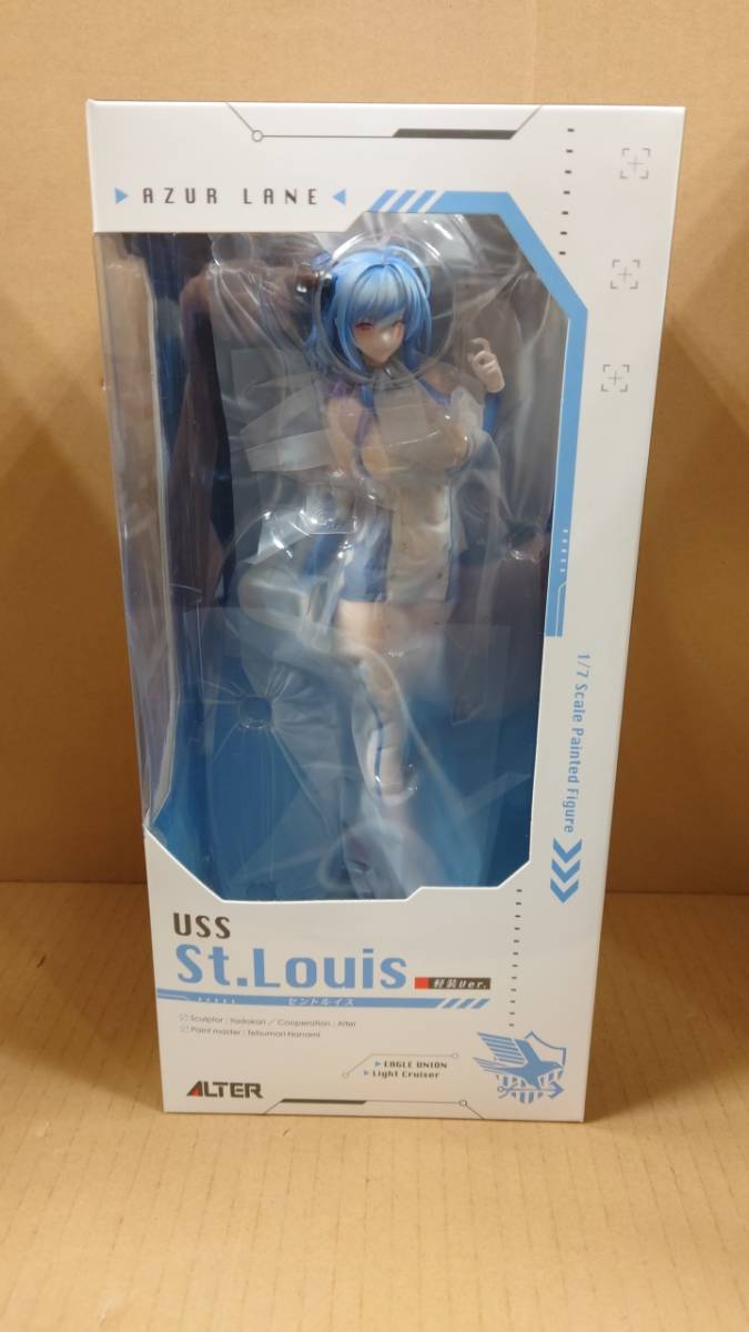 B-0319 未開封品◇アルター フィギュア アズールレーン セントルイス 軽装Ver. 1/7 ABS&PVC製塗装済み完成品拍卖