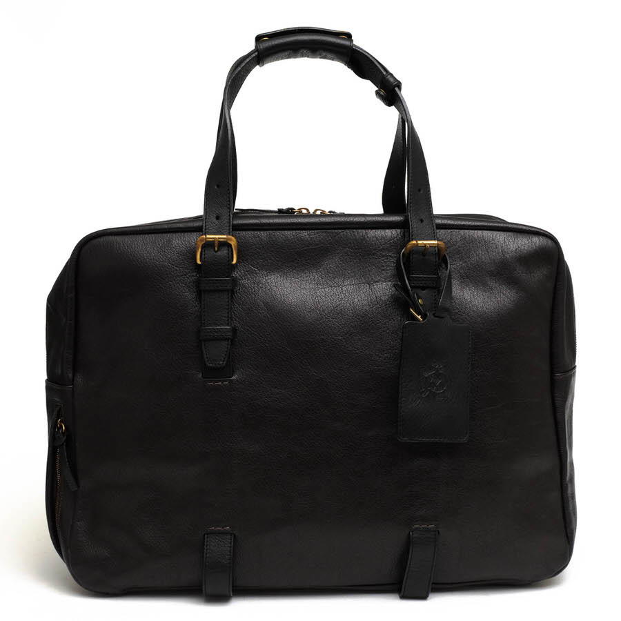 Dunhill ダンヒル ボストンバッグ L3P225B ENDEAVOUR 24 HOUR BAG エンデバー 24アワーズバッグ バッファローレザー 水牛革拍卖