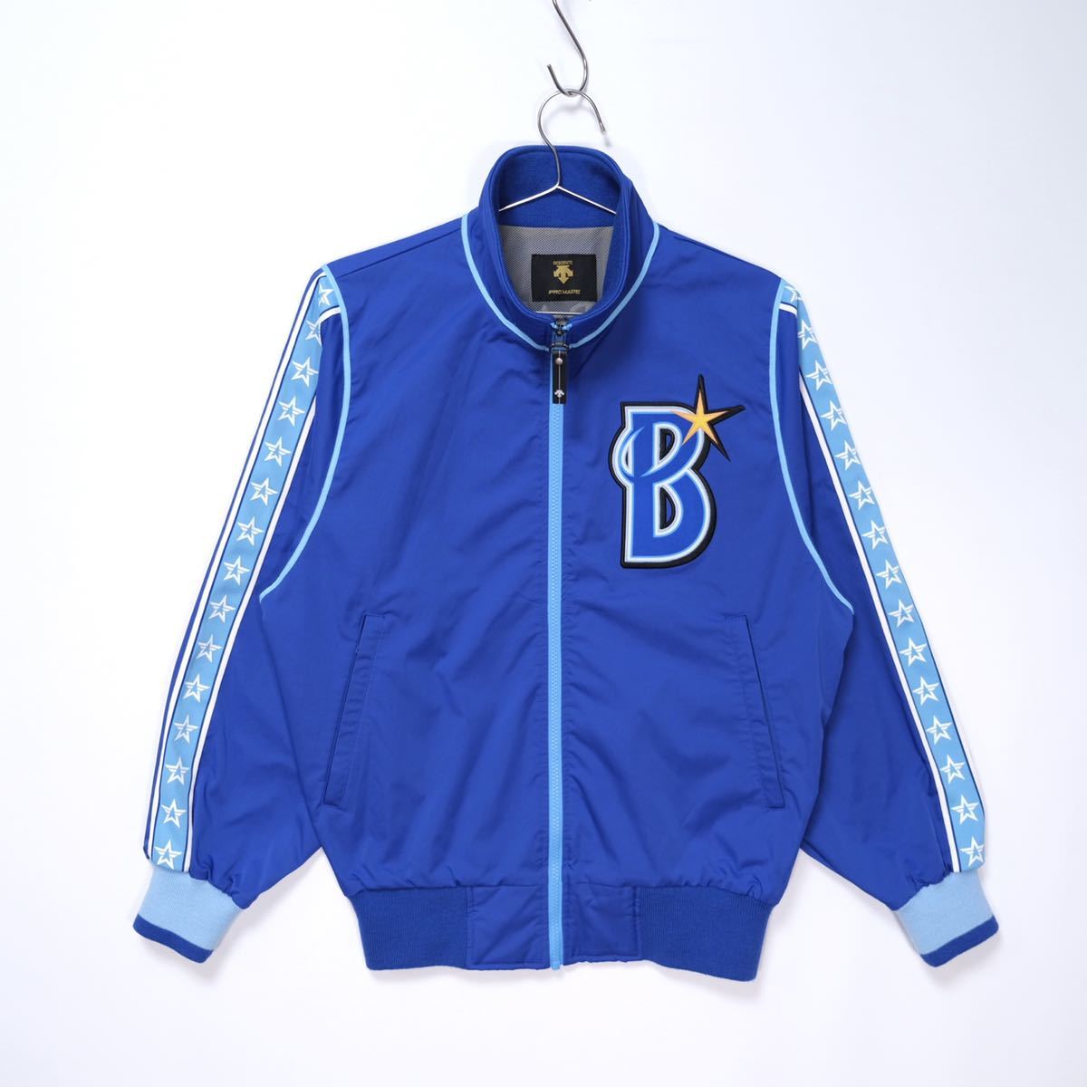 【送料無料】横浜DeNAベイスターズ|支給品|オーセンティックウィンドブレーカー/スリーブスター|#205|DESCENTE(デサント)|Mサイズ拍卖