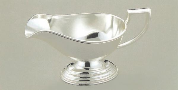 ★早川シルバー洋白ニッケルシルバー角型ソ-スポット(中)(約)全長195X全巾90X全高115mm(板厚1.0mm)銀鍍金日本製新品拍卖