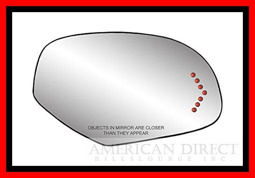 【右側/シグナル/ヒーター対応】07-14y タホ サバーバン エスカレード ユーコン デナリ シルバラード アバランチ ドアミラー ガラス レンズ拍卖