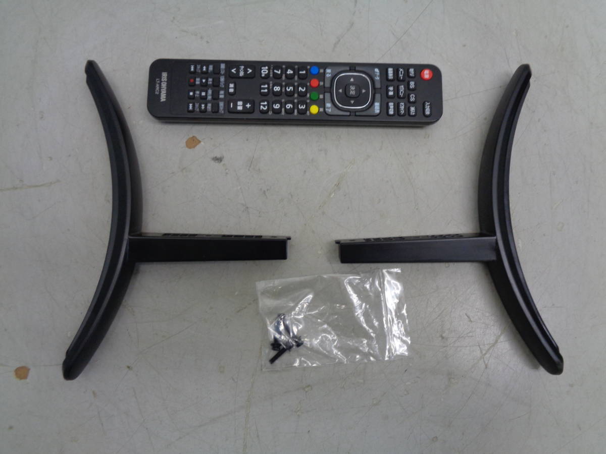 MK6233 アイリスオーヤマ 液晶テレビ 55インチ LUCA LT-55B620用スタンド/取付ネジ付き リモコン LT-ARC2拍卖