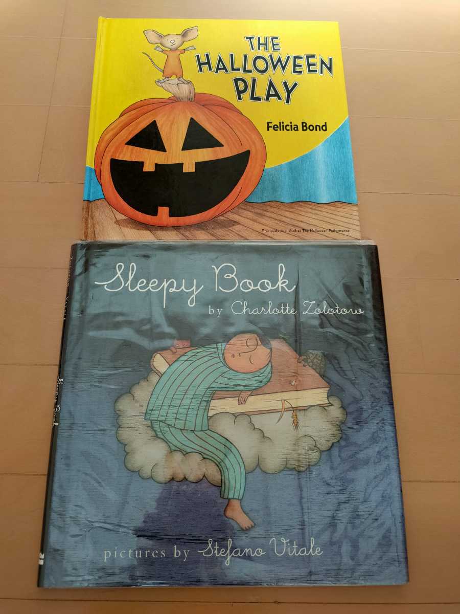 中古英語絵本2冊☆THE HALLOWEEN PLAY・Sleepy Book☆ハロウィン☆洋書☆送料込み拍卖