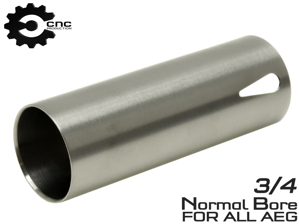 CNC-CY-06 CNC Production CNC 3/4 ステンレスシリンダー ティアドロップ(スムース) 電動ガン 加速シリンダー拍卖