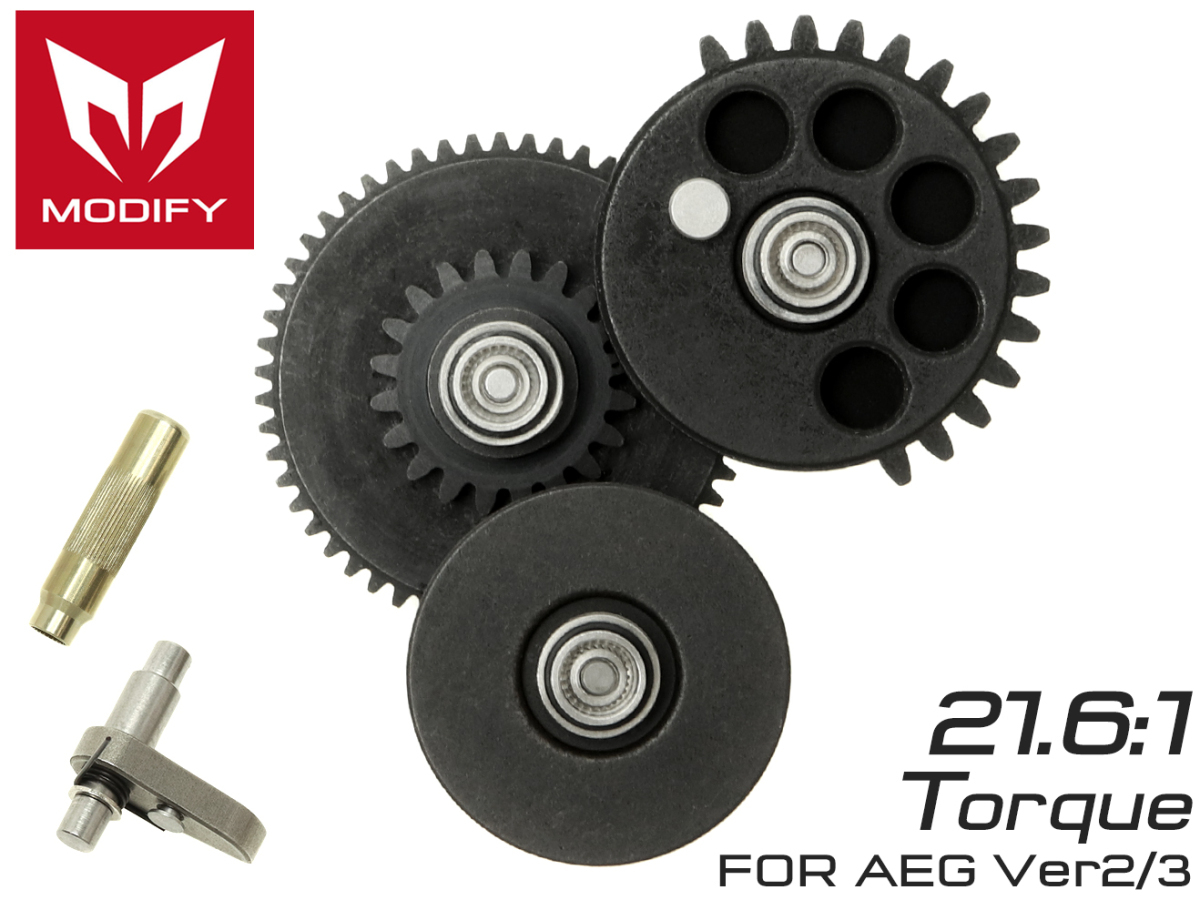 MD-GR003-TWK MODIFY モジュラー ギアセット スムース Ver.2/Ver.3 トルク 21.6:1 w/ ブッシュキー拍卖