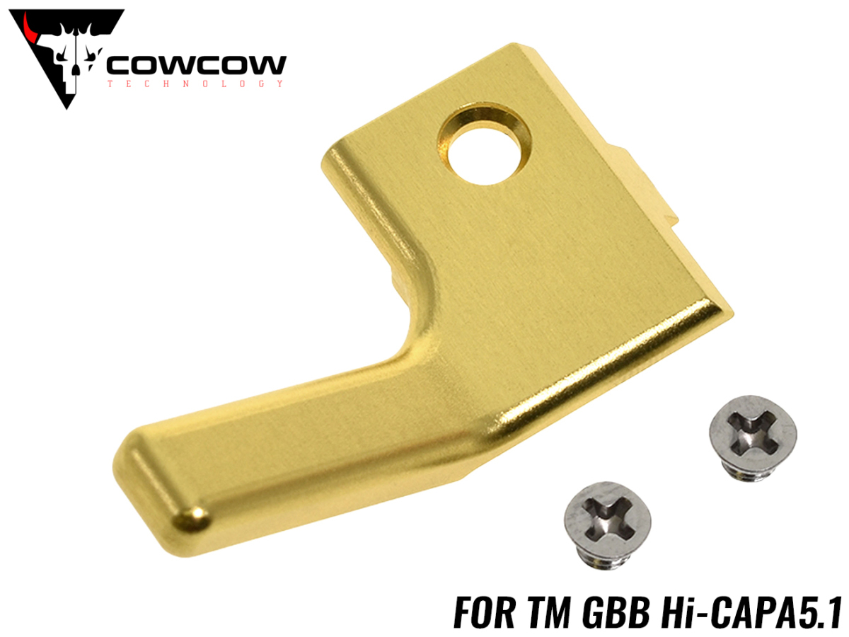 COW-HC-FR005G COWCOW TECHNOLOGY アルミCNC RAW コッキングハンドル スタンダード E 右出し用 TM Hi-Capa GD拍卖
