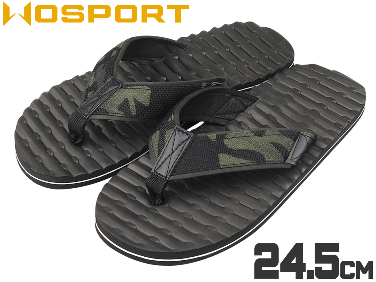 WO-FW-001BBM39 WoSporT タクティカルスタイル ビーチサンダル 24.5cm拍卖
