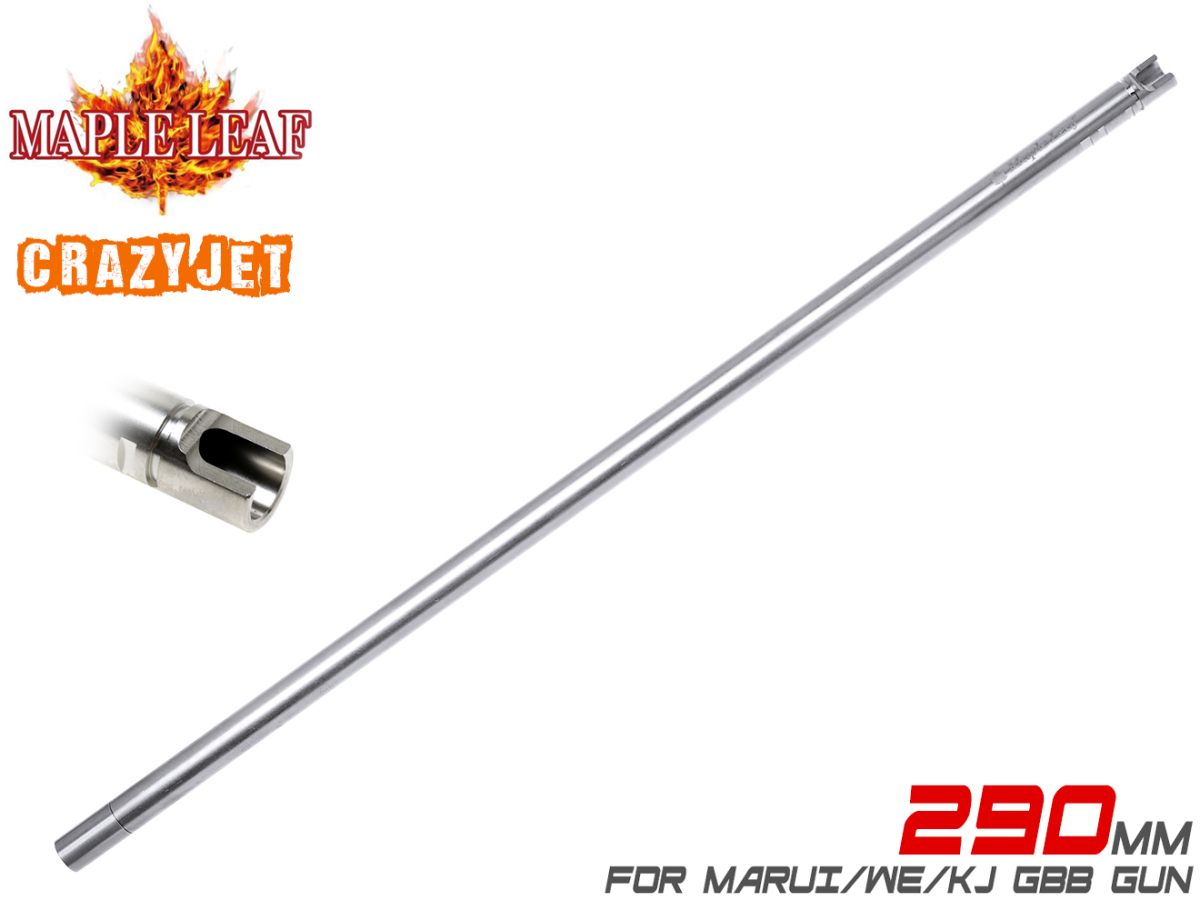 ML-044-290 Maple Leaf Crazy Jet インナーバレル 290mm for GBB拍卖