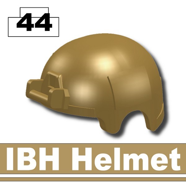 L0240E AFM IBH ヘルメット/ダークタン USマリーン装備に/ナイトビジョン取付可能/ヘッドパーツ/フィグ用拍卖