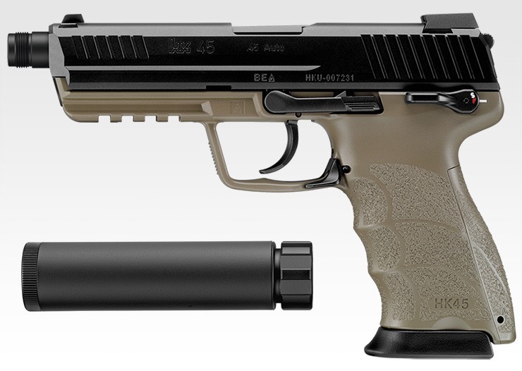 H9248TC 東京マルイ ガスブローバック HK45 タクティカル拍卖