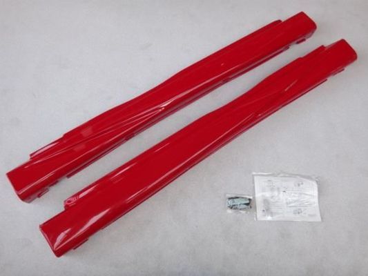 新品 純正OP ROAR CU4W エアトレック サイドステップ 左右 赤◎拍卖