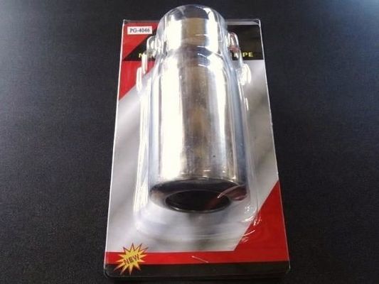 未使用 アウトレット ステンレス製 マフラーカッター 汎用品 簡単装着 出口外径75φ 出口内径46φ拍卖