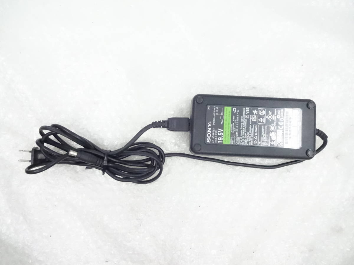 複数在庫 SONY ACアダプタ PCGA-AC71 19.5V 6.15A メガネケーブル付き 中古動作品拍卖