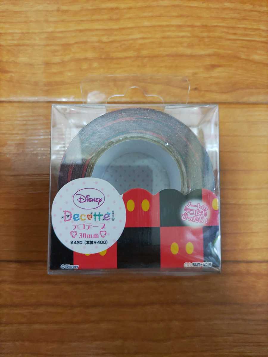 Y1080: ディズニー デコテープ 30mm 新品未使用拍卖