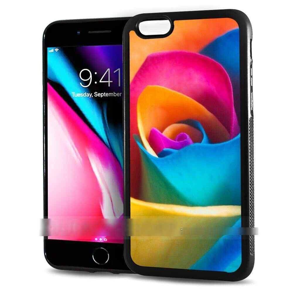 iPhone 14 Plus 14 Pro Max アイフォン プラス プロ マックス バラ 薔薇 ローズ カラフル スマホケース アートケース カバー拍卖