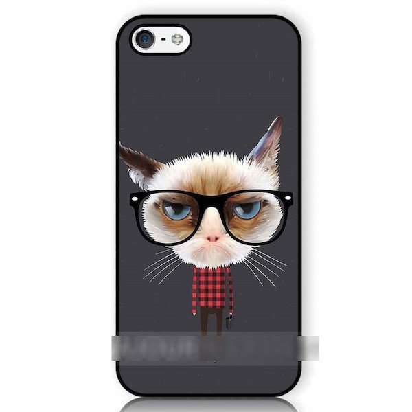 iPhone 14 14 Pro アイフォン プロ ネコ 猫 黒縁 メガネ 眼鏡 スマホケース アートケース スマートフォン カバー拍卖