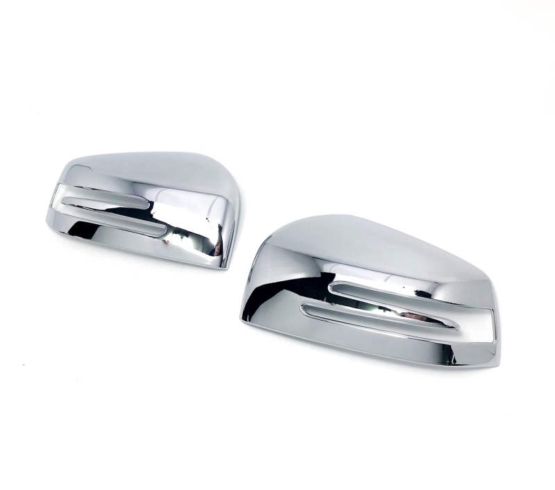 メルセデスベンツ用 MLクラス W164 2008-2011 クロームメッキ サイドミラーカバー ドアミラーカバー拍卖