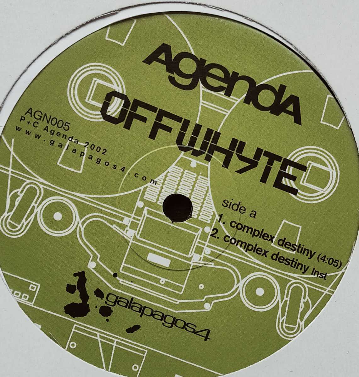 アングラ ヒップホップ 12 offwhyte Agenda Galapagos4 拍卖