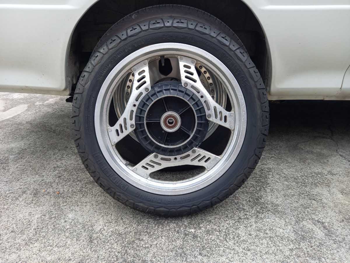 ホンダ VF400F 純正 リアホイール ワイド CBX400F CBX400Fインテグラ CBX550F CBX550Fインテグラ拍卖