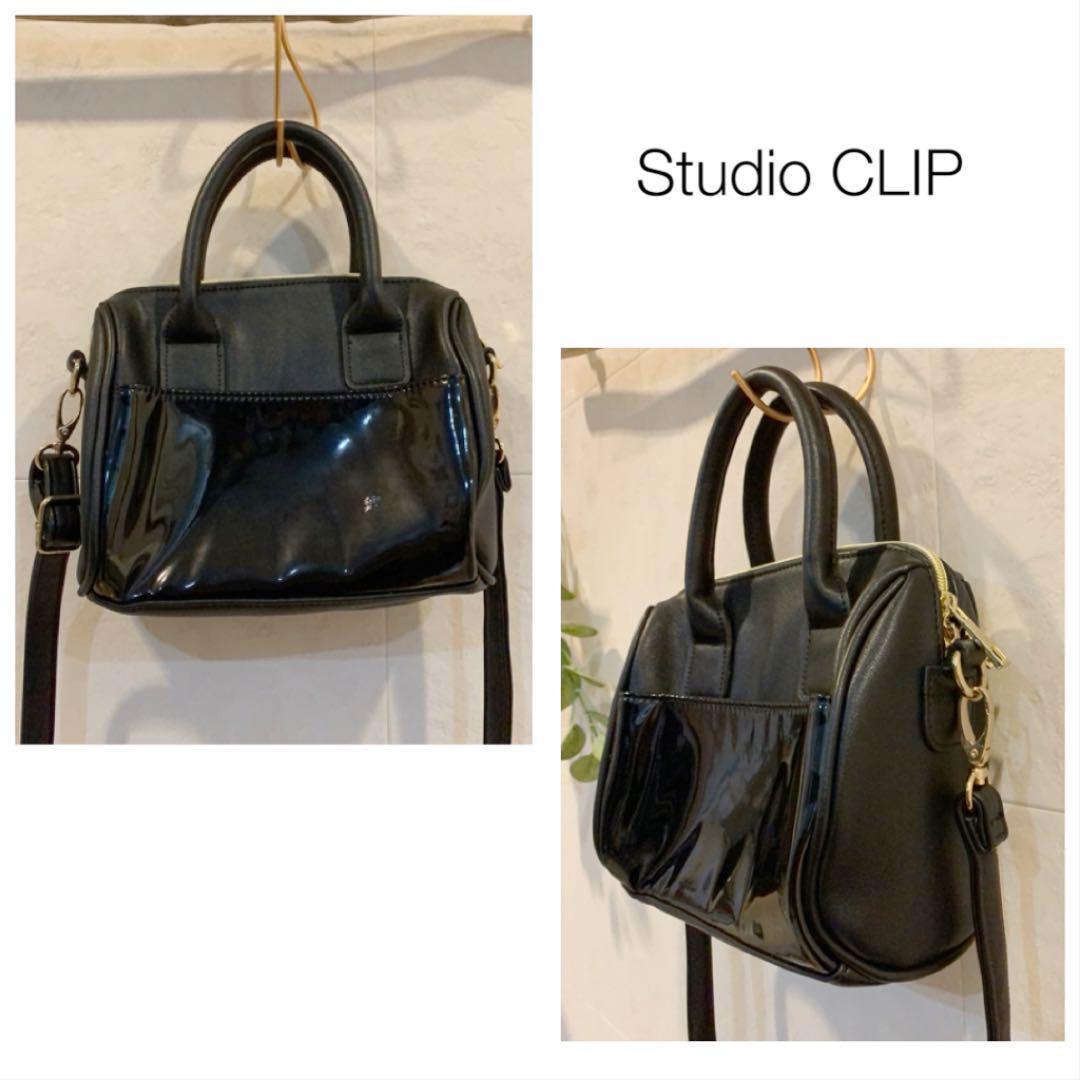 Studio CLIP ポシェット 黒 ショルダーバッグ拍卖