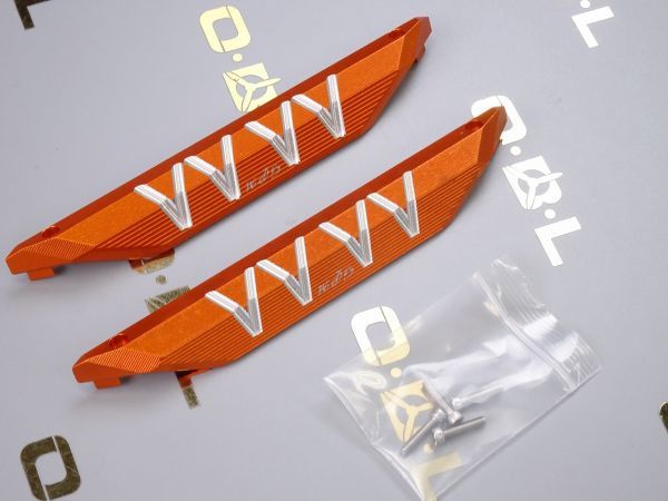 GPM製 TXMS014X-OR【オレンジ】TRAXXAS 車種別適合MAXX/NEW MAXX/ ナーフバー、シャーシ アルミシャーシナーフバー 検索:8923拍卖