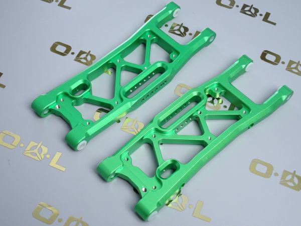 GPM製 SLE056-G【グリーン】TRAXXAS スレッジ Sledge REDEFINING 1/8 95076-4用/ サスペンションアーム、リア左右検索9533+9534拍卖