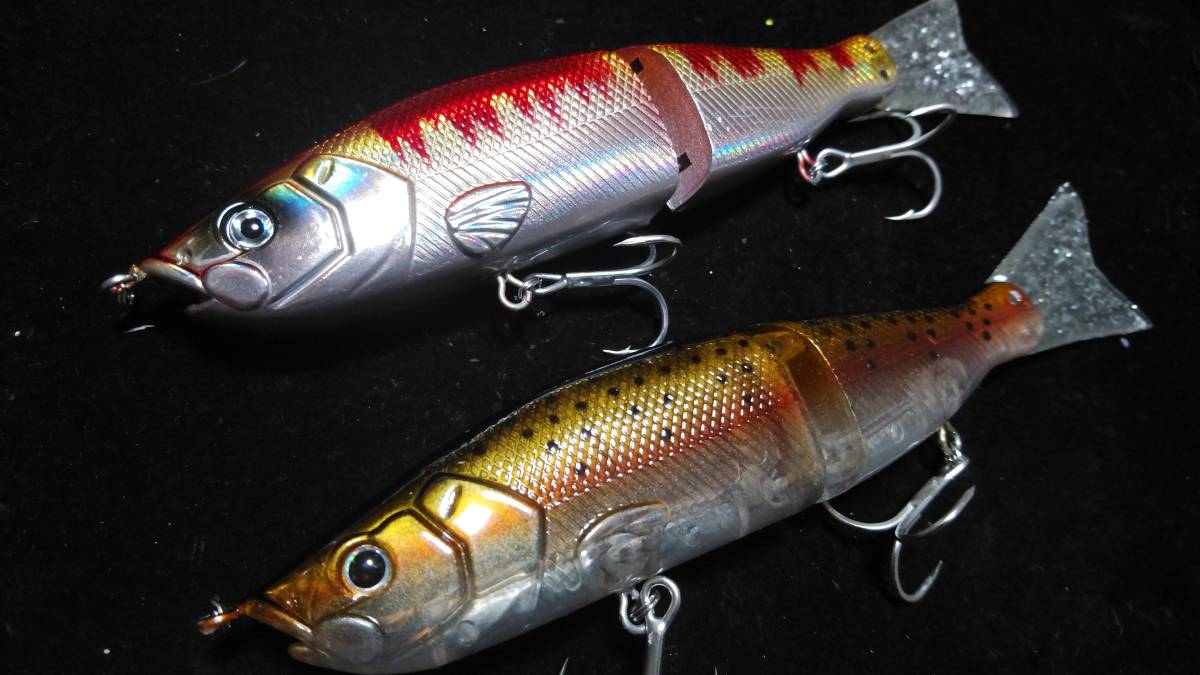 ビッグベイト 2点セット 新品 S字 シーバス ソルト拍卖