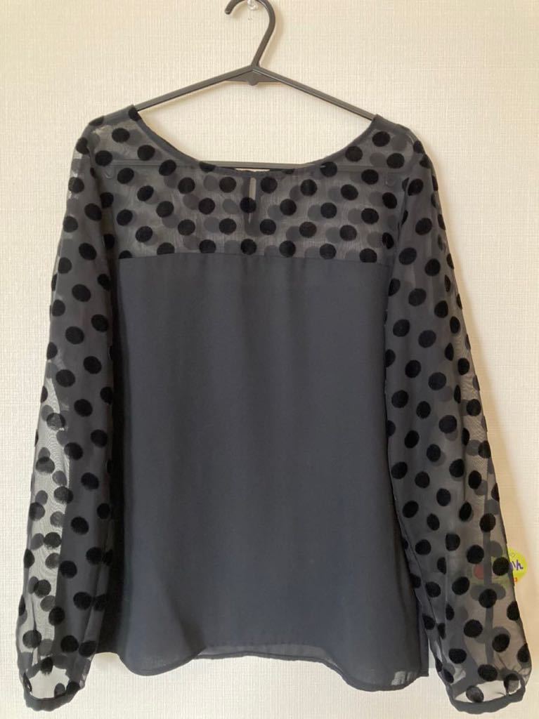 ジョイントワークストップス ドットブラウス拍卖