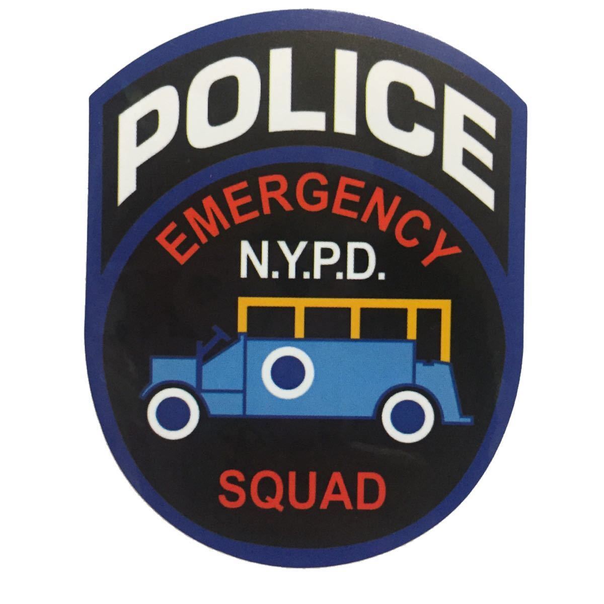 NYPD ニューヨーク市警 ESU ダイカットステッカー 防水 ステッカー拍卖