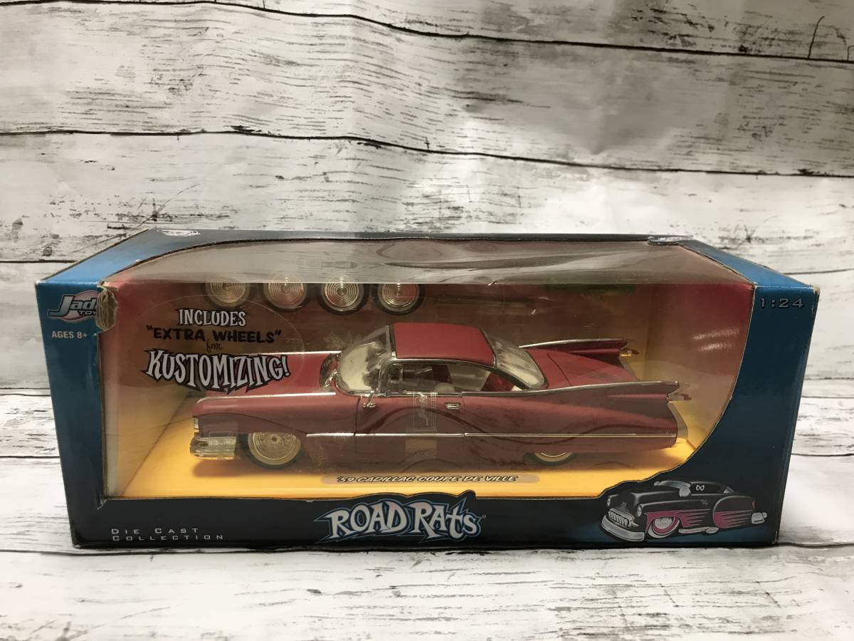 Jada Toys 1/24  1959年 【ROAD RATS】  CADILLAC COUPE DE VILLE 拍卖