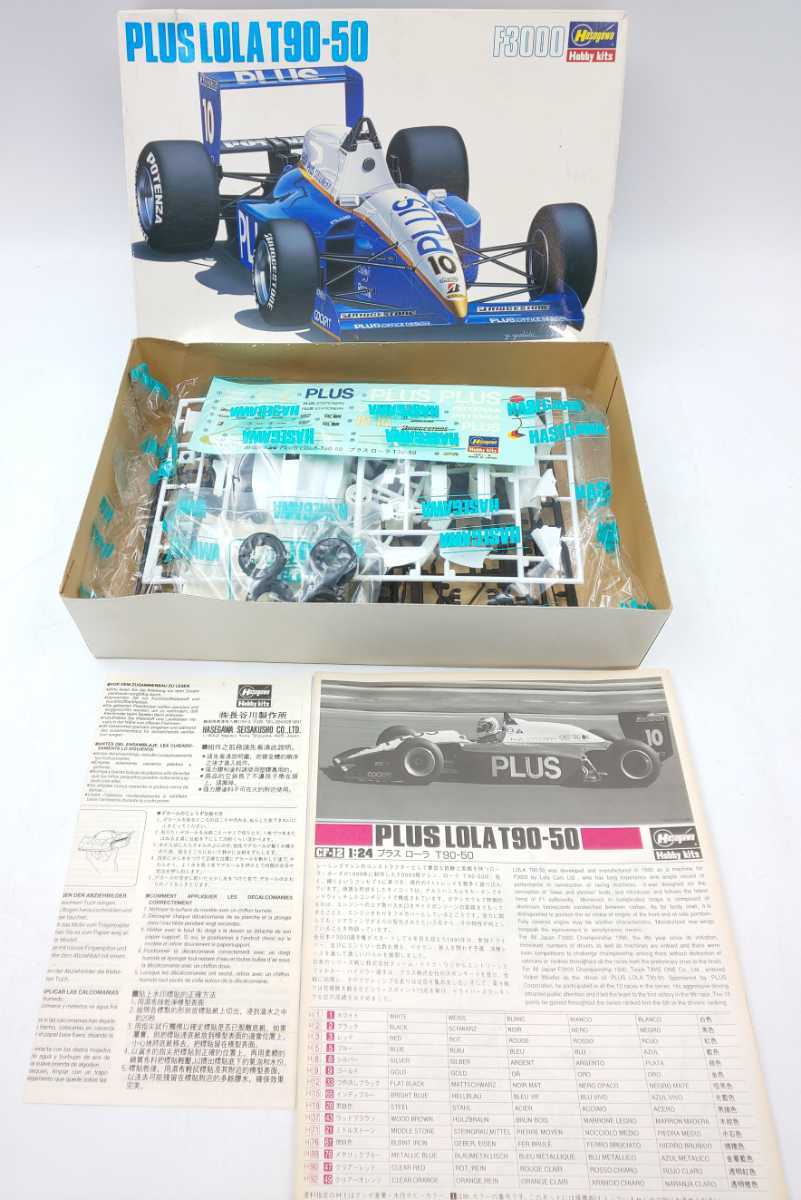 未組立☆ハセガワ 1/24 CF-12 プラス ローラ T90-50 F3000 23012☆ Hasegawa PLUS LOLA T90-50 長谷川製作所 プラモデル拍卖
