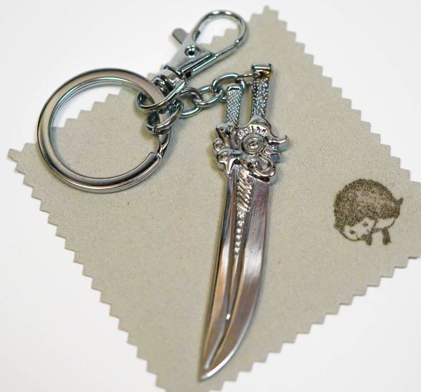 キーホルダー FF7 ファイナルファンタジー グッズF ナイフ ノクティス ファントムソード拍卖
