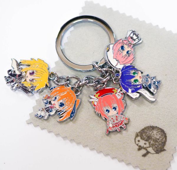 キーホルダー トラブるダークネス 黄金の闇 チャーム 5吊 グッズ キーリング おもちゃ拍卖