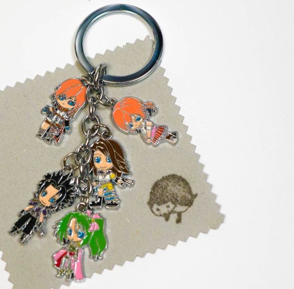 キーホルダー ファイナルファンタジー キャラ ザックス ユウナ グッズ 5吊 FF7拍卖