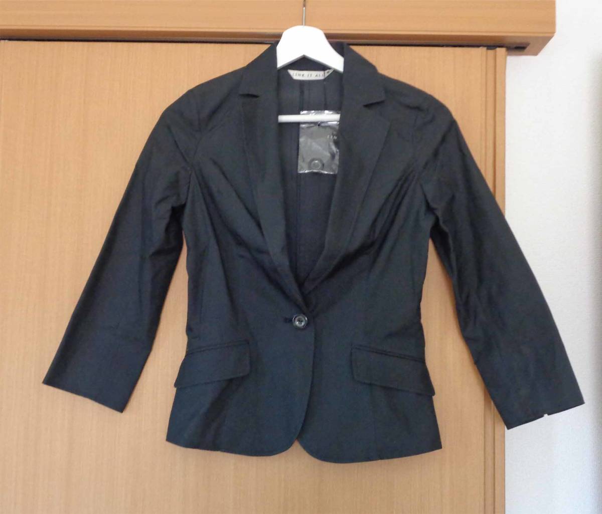 リンクイットオール LINK IT ALL/7部袖丈ストレッチジャケット36拍卖